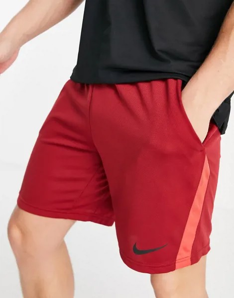 Красные трикотажные шорты Nike Training-Красный