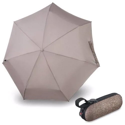 Зонт Knirps механический X1 6010 2GLAM PEARL ECOREPEL 9560108509