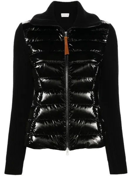 Moncler куртка с логотипом, черный