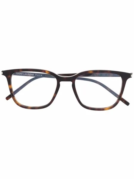 Saint Laurent Eyewear очки черепаховой расцветки