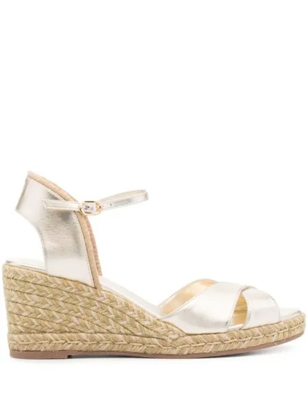 Эспадрильи Mirella II 80 Stuart Weitzman, золотистый