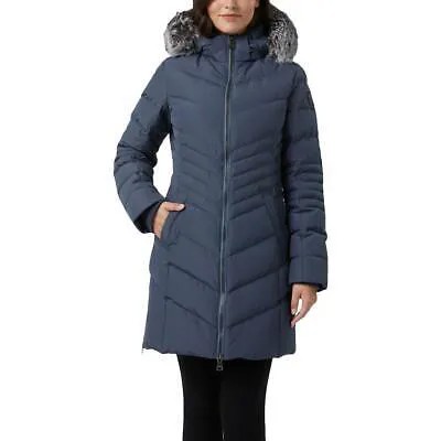 Пуховик с капюшоном и меховой отделкой Pajar для женщин Queens Chevron Down Fill Parka