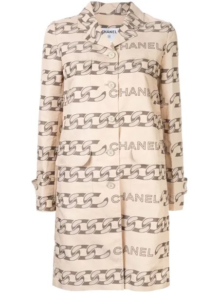 Chanel Pre-Owned пиджак с узором