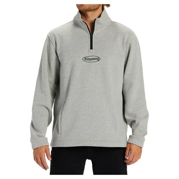 Толстовка Billabong Re Half Zip, серый