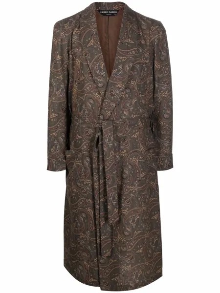 Pierre Cardin Pre-Owned легкое пальто 1980-х годов с принтом пейсли