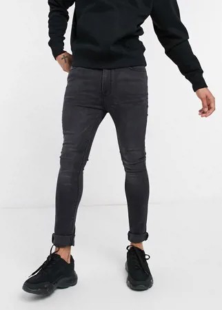 Черные супероблегающие джинсы Voi Sirius-Черный цвет