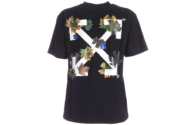 OFF-WHITE Женская футболка, цвет Black