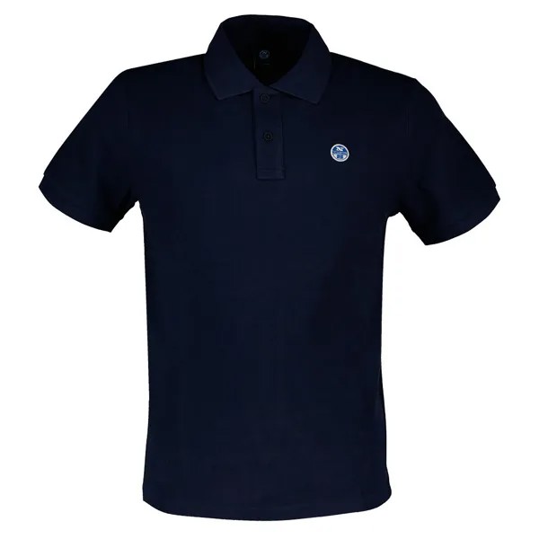 Поло с коротким рукавом North Sails Logo, синий