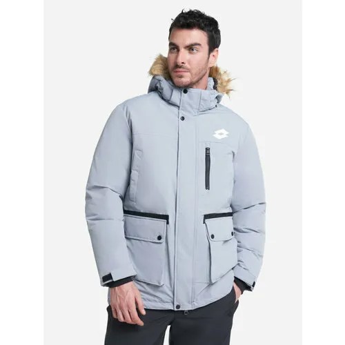 Куртка Lotto MEN'S PADDED JACKET, размер 44, голубой