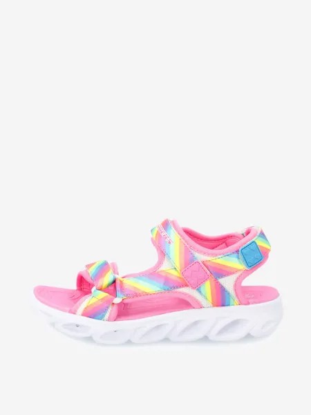 Сандалии для девочек Skechers Hypno-Splash Rainbow Lights, Мультицвет