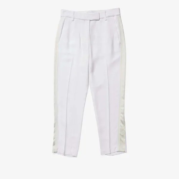 Брюки Derek Lam 10 Crosby, Tapered Pants w/ Satin Tuxedo Stripe