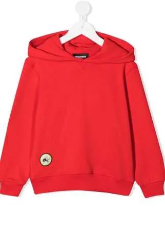 Dsquared2 Kids толстовка с капюшоном и вышивкой
