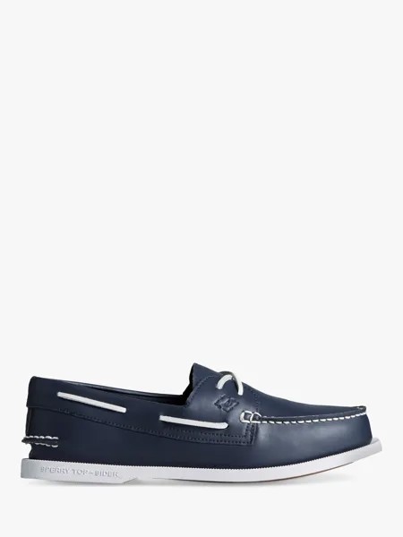 Мужские оригинальные топсайдеры с двумя люверсами Sperry, темно-синий