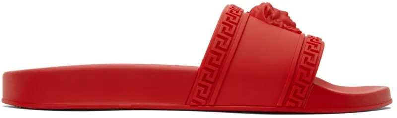 Шлепанцы Red Palazzo для бассейна Versace