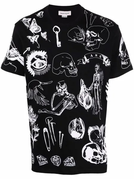 Alexander McQueen skull-print T-shirt