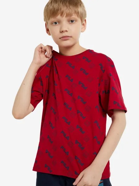 Футболка для мальчиков FILA, Красный