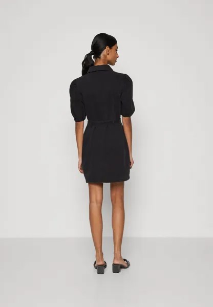Джинсовое платье Onlvibbe Belt Dress Only, черный деним