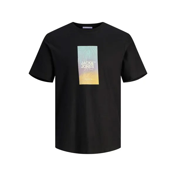 Футболка Jack & Jones Aruba Sunset Branding sleeveless T-shirt, черный