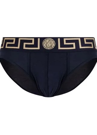 Versace трусы-брифы Medusa Greek Key