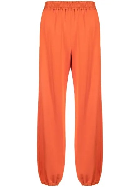 Jil Sander спортивные брюки прямого кроя, оранжевый