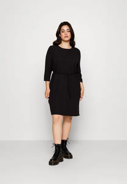 Летнее платье VMCINA Vero Moda Curve, черный