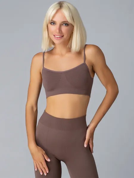 Топ женский Giulia BRASSIERE серый S/M