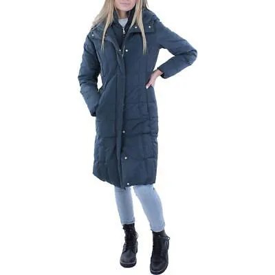 Cole Haan Womens Grey Winter Down Maxi Parka Coat Верхняя одежда XS BHFO 5176