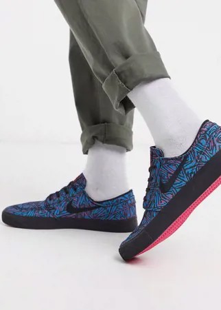 Парусиновые премиум-кеды Nike SB Zoom Janoski Remastered-Мульти