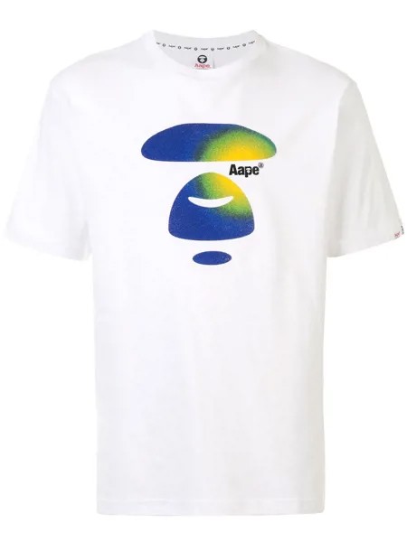 AAPE BY *A BATHING APE® футболка с графичным принтом