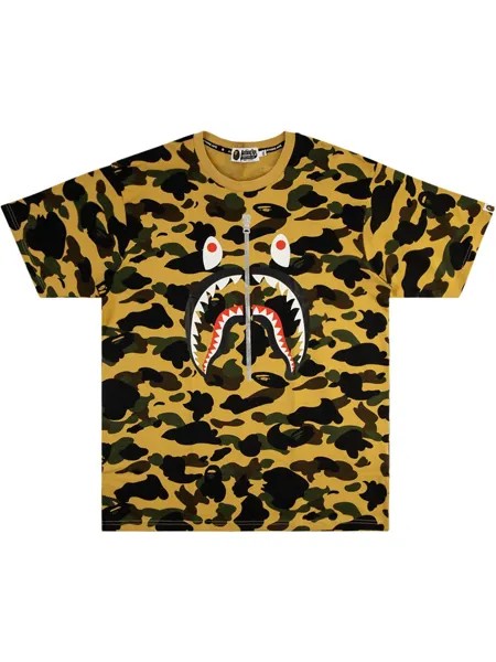 A BATHING APE® футболка 1st Camo Shark