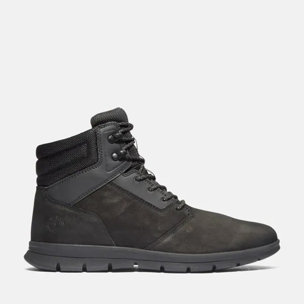 Мужские кожаные ботинки-кеды Graydon Timberland, цвет Black Nubuck