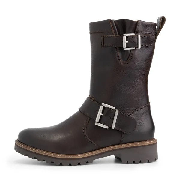 Ботинки Travelin' Klassische Stiefel Silkeborg, цвет Dunkelbraun