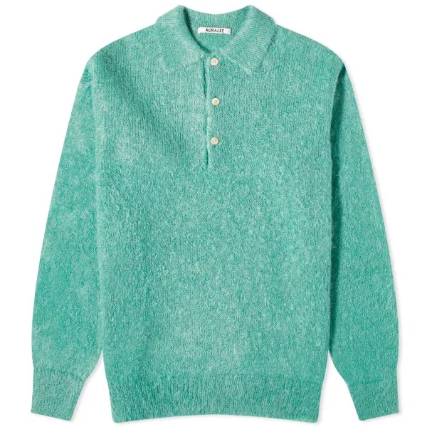 Поло Auralee Mohair, цвет Jade Green