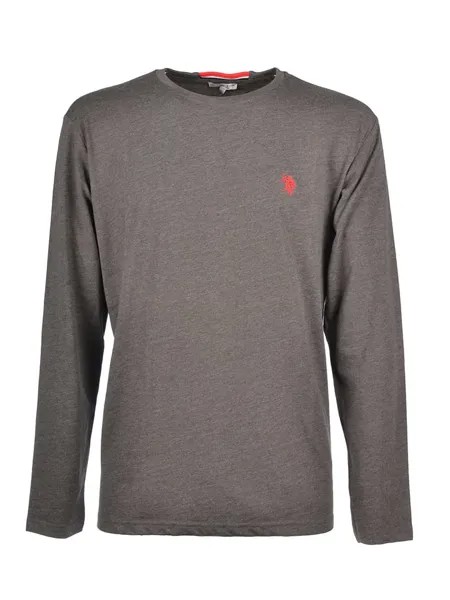 Лонгслив U.S. Polo Assn., антрацит