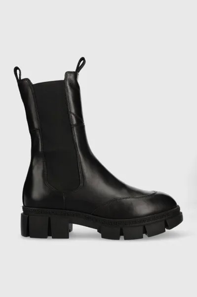Кожаные ботинки челси ARIA Karl Lagerfeld, черный