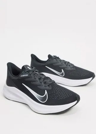 Черные кроссовки Nike Running Zoom Winflo-Черный