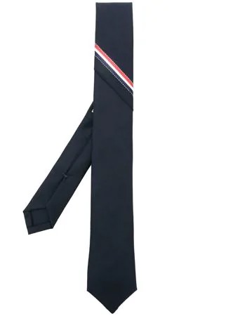 Thom Browne галстук Super 120s с полосками RWB