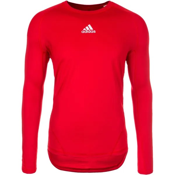 Лонгслив adidas Performance Trainingsshirt AlphaSkin, красный