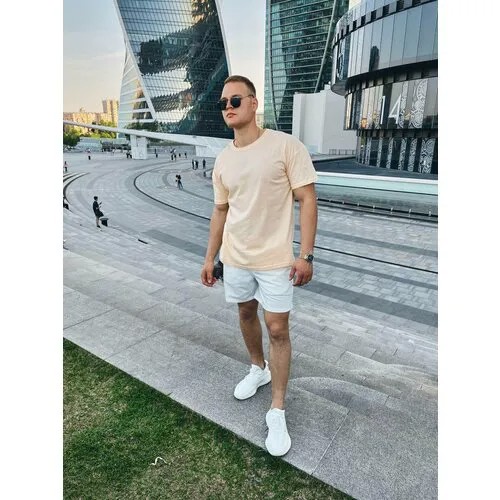 Футболка , вискоза, размер M, розовый