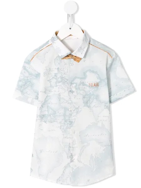 Alviero Martini Kids рубашка с принтом