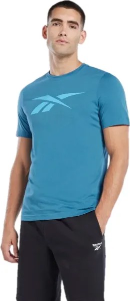 Футболка мужская Reebok Graphic Series Vector T-Shirt синяя S
