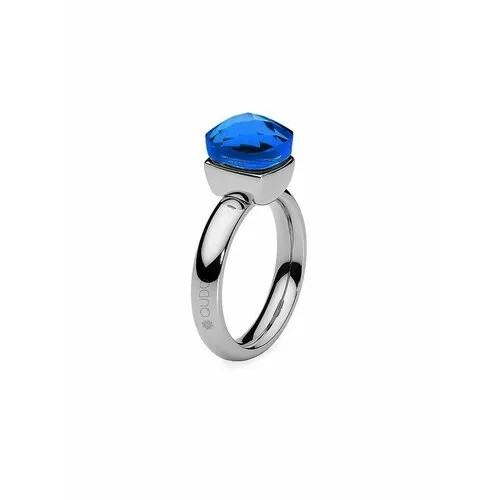 Кольцо Qudo, кристалл, размер 18, синий