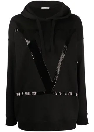 Valentino худи с логотипом VLogo