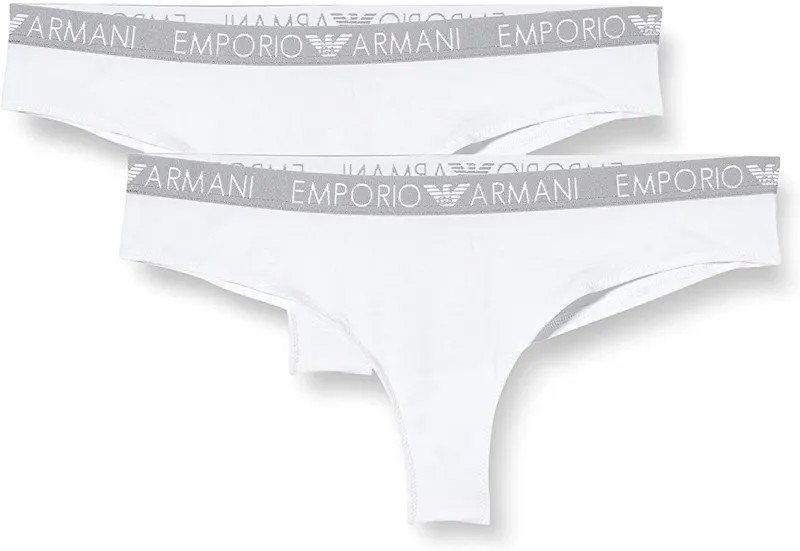 Трусы Emporio Armani Tanga 'Brazilian ', белый