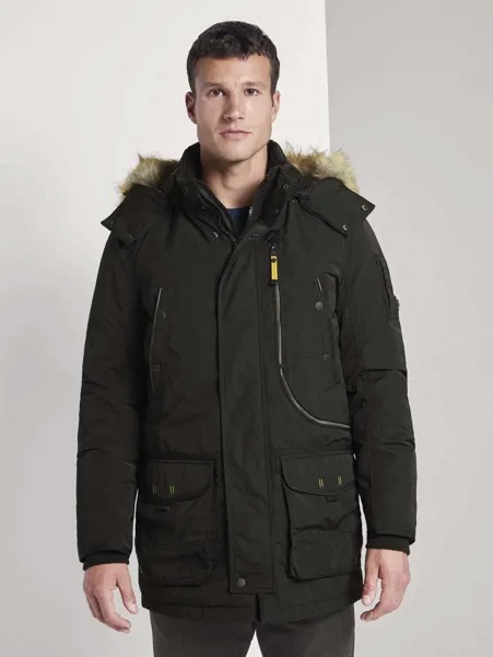 Парка мужская TOM TAILOR 1020707 черная M