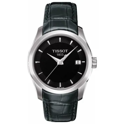 Наручные часы TISSOT T035.210.16.051.00, черный, серебряный