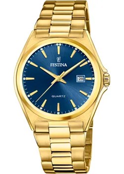 Fashion наручные  мужские часы Festina F20555.4. Коллекция Classics