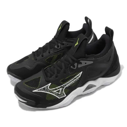 Mizuno Wave Momentum 3 Черно-белая мужская волейбольная спортивная обувь V1GA2312-52