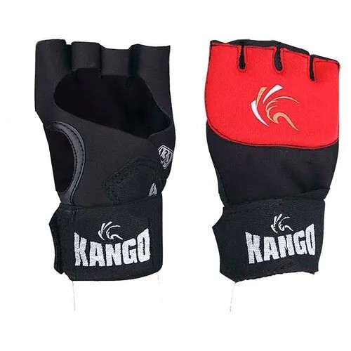 Гелевые перчатки Kango KSH-001 Black/Red L/XL