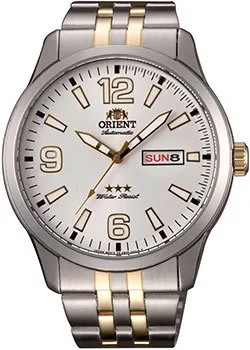 Японские наручные  мужские часы Orient RA-AB0006S19B. Коллекция Three Star